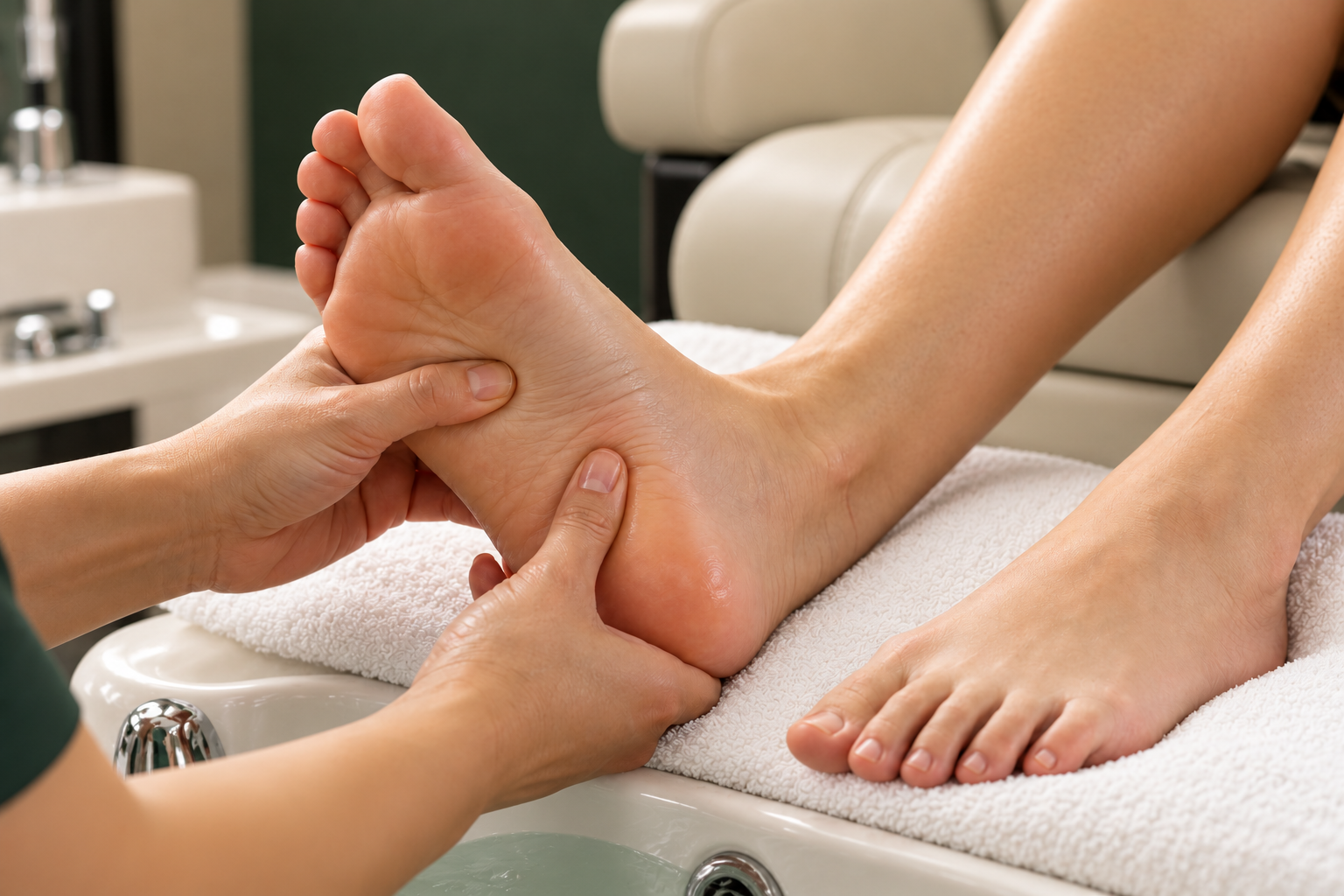 Fußmassage